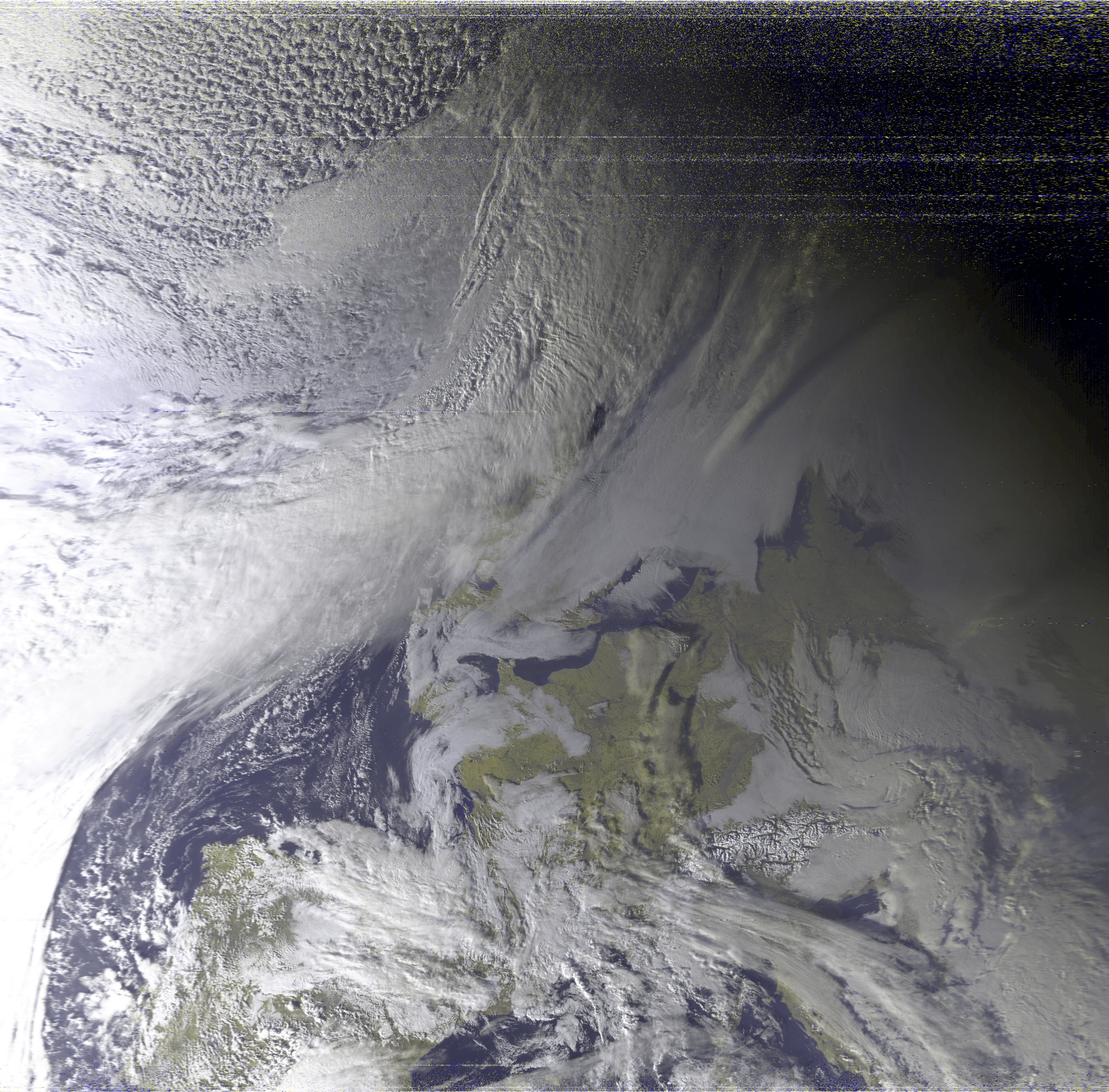 NOAA 19 HRPT 20180114 RGB